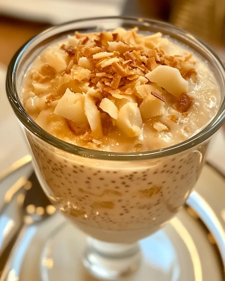 Tropical Coconut Chia Seed Pudding