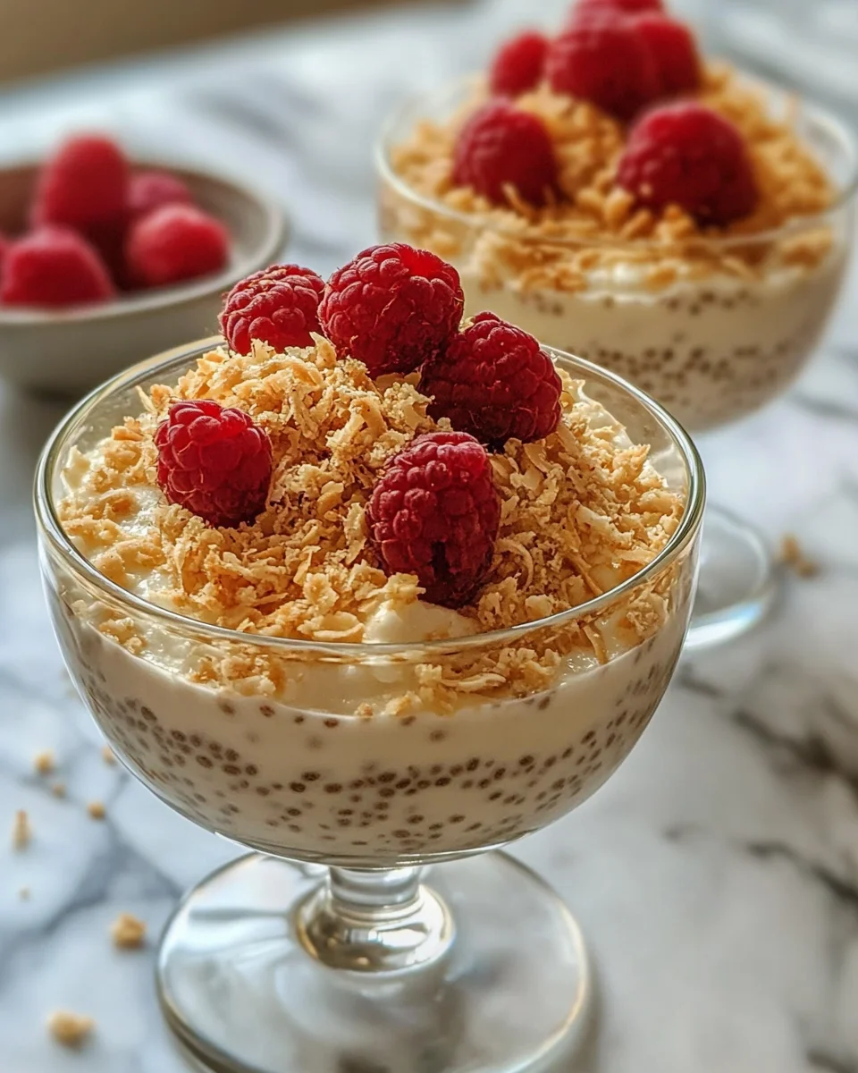 Tropical Coconut Chia Seed Pudding