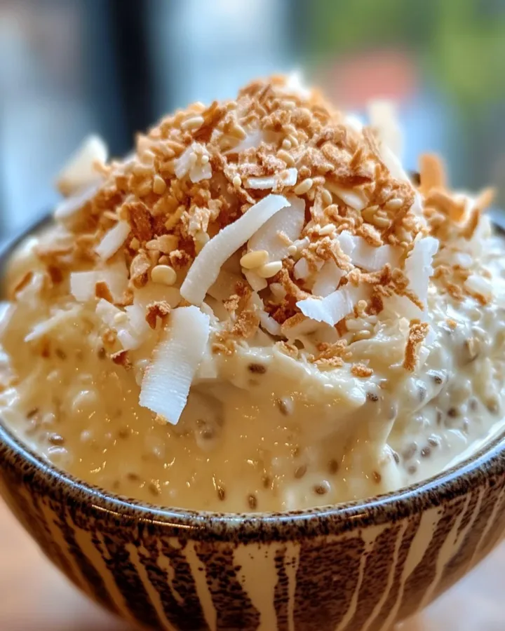 Tropical Coconut Chia Seed Pudding