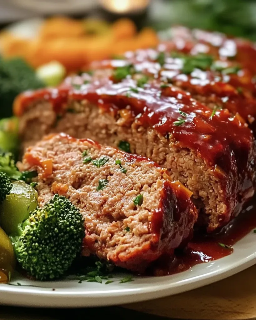 Turkey Meatloaf with Hidden Vegetables
