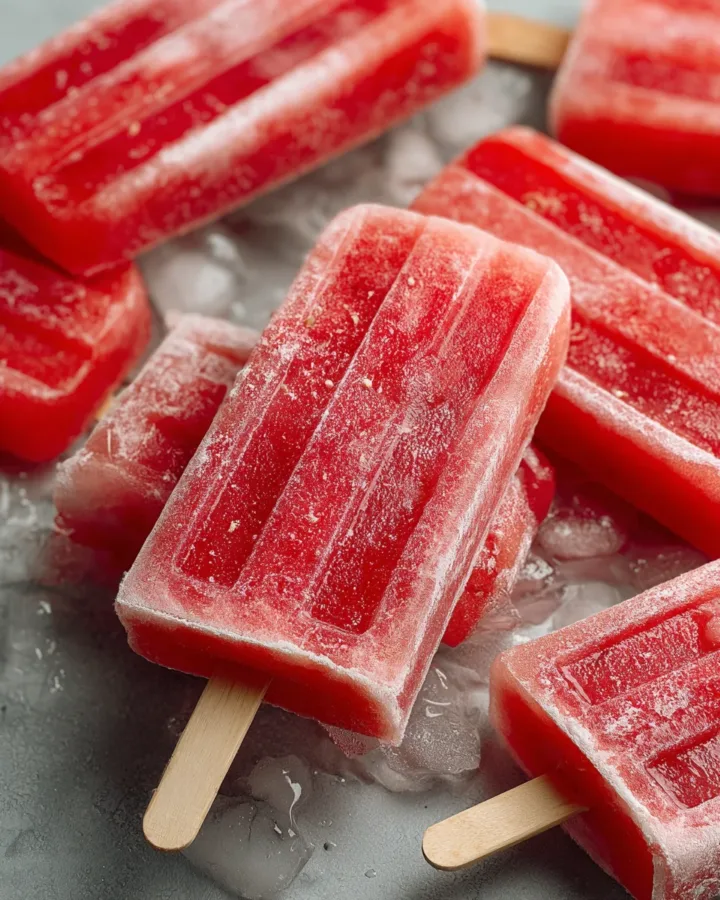 Watermelon Popsicles