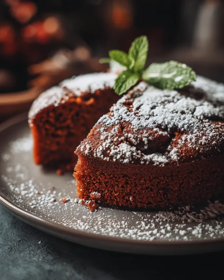 Apple Gingerbread Cake
