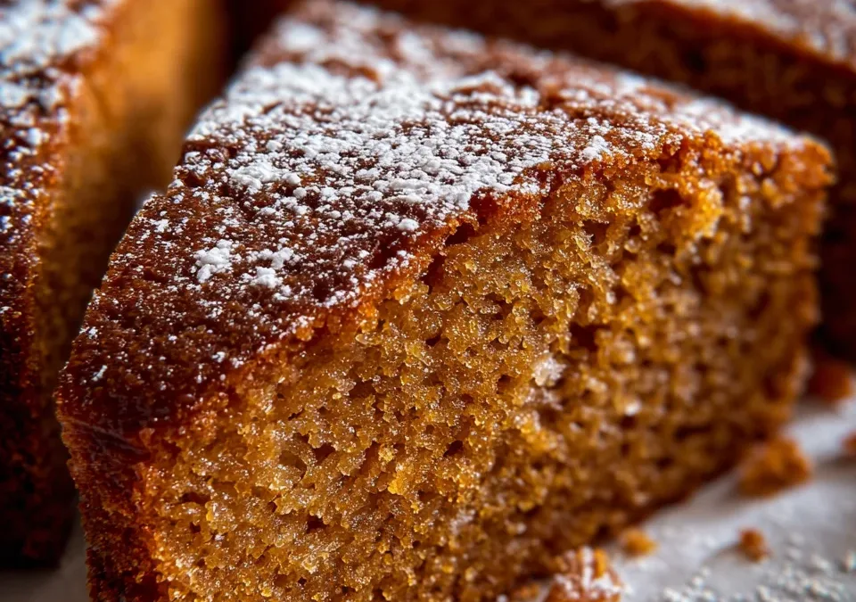 Apple Gingerbread Cake