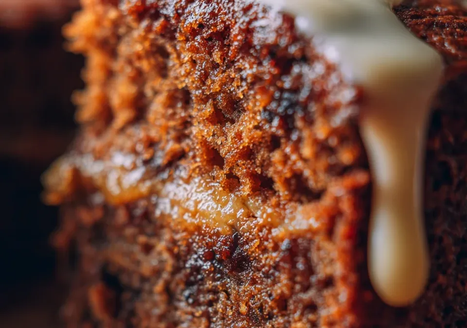 Apple Gingerbread Cake