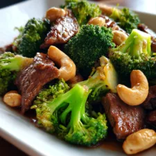 Beef and Broccoli Stir-Fry with Cashews: A Flavorful and Easy Recipe for a Perfect Meal