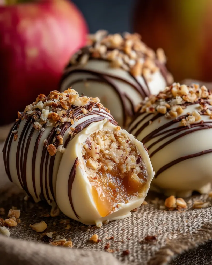Caramel Apple Truffles