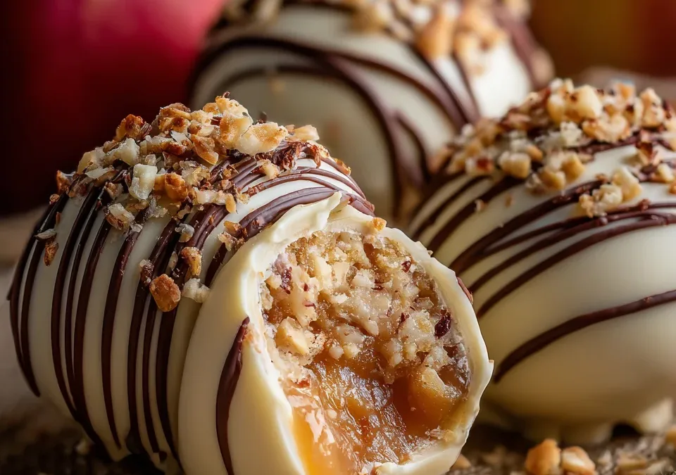 Caramel Apple Truffles