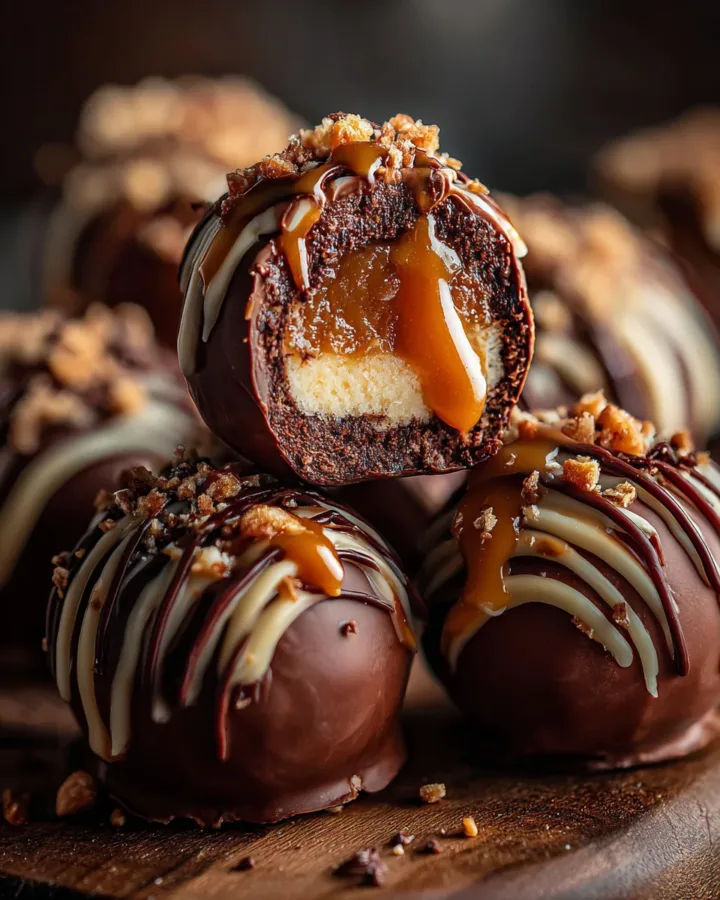 Caramel Apple Truffles