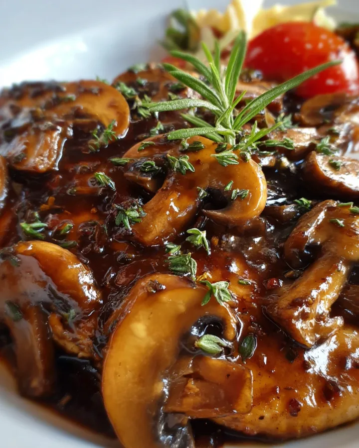 Chicken Marsala with Mushrooms