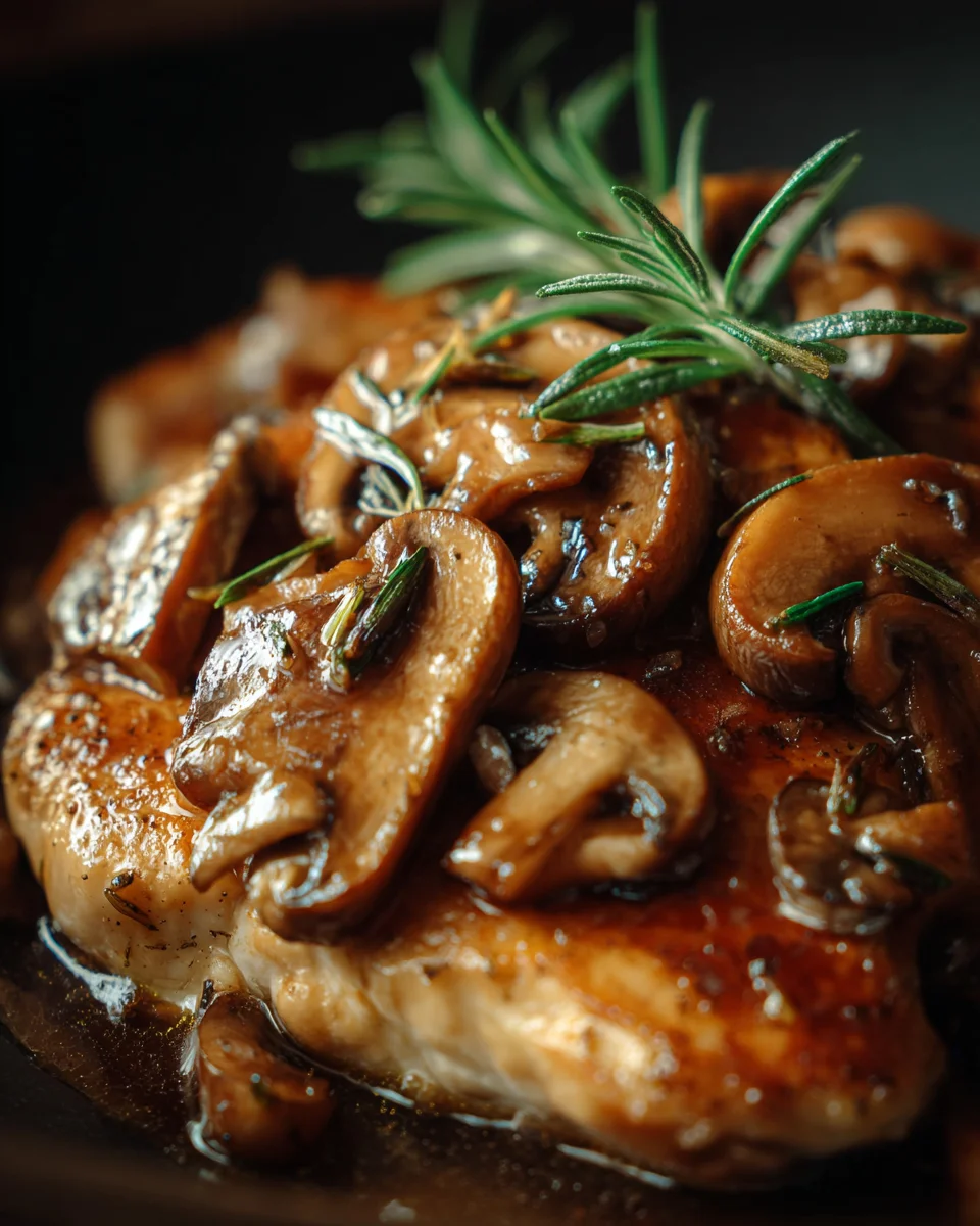 Chicken Marsala with Mushrooms