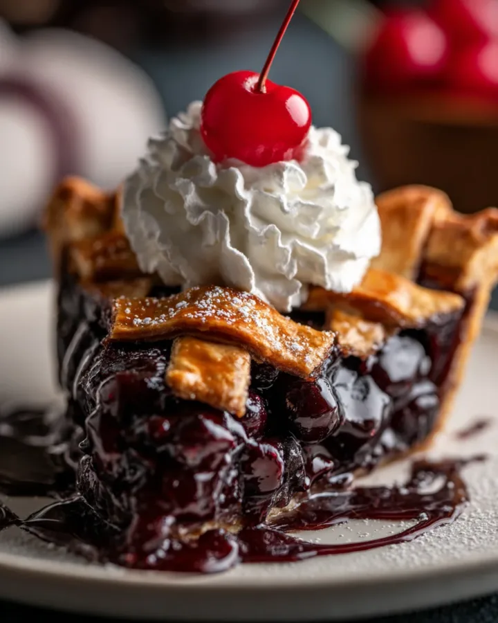 Chocolate Cherry Pie