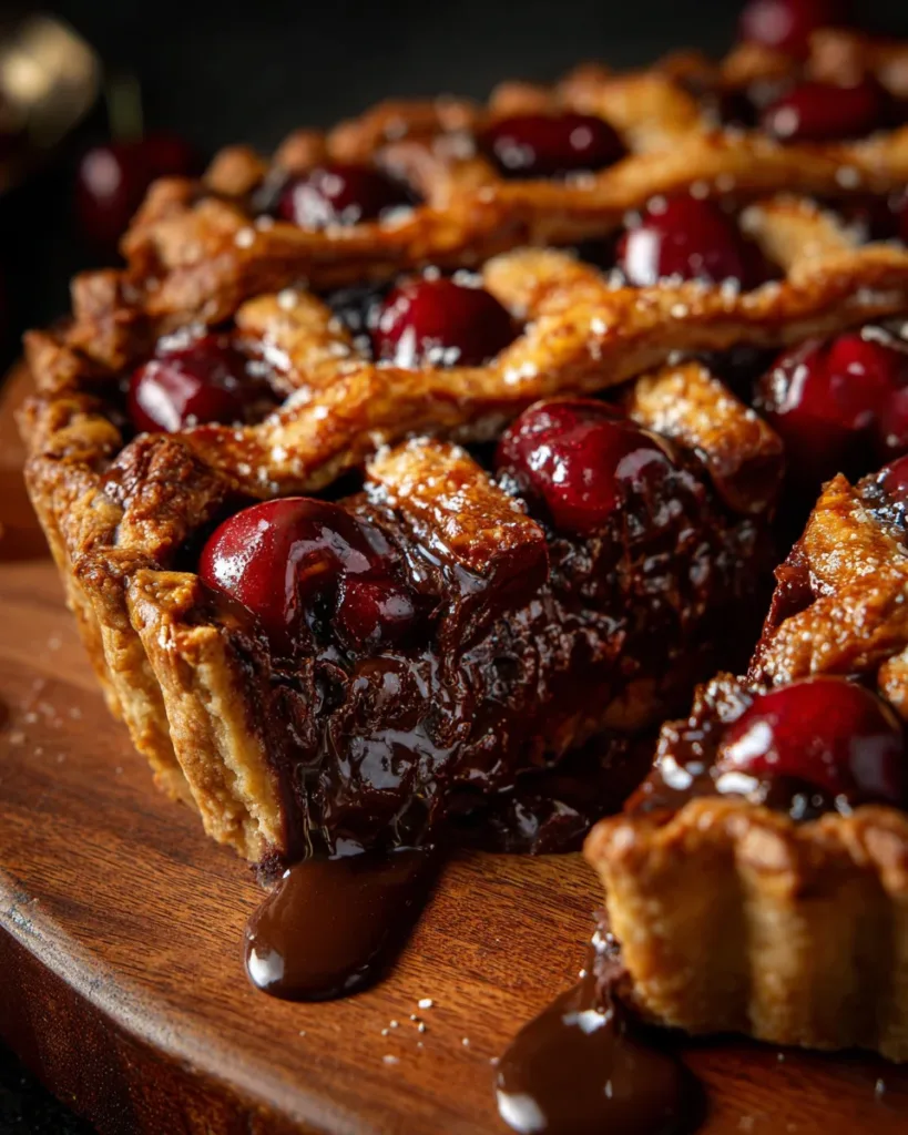 Chocolate Cherry Pie