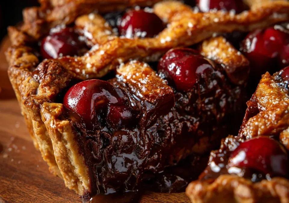 Chocolate Cherry Pie