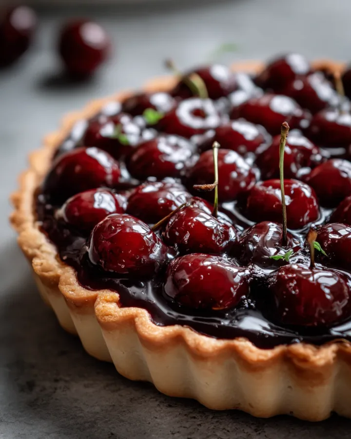 Chocolate Cherry Pie