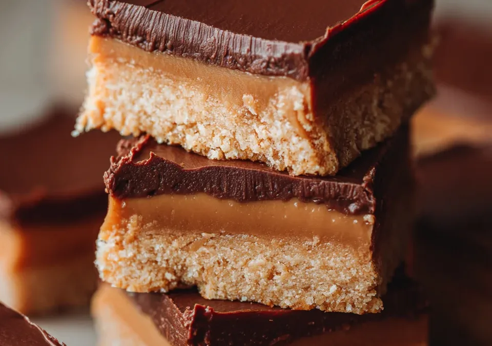 Chocolate-Frosted Peanut Butter Bars