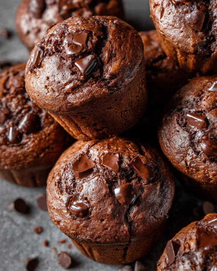Chocolate Yogurt Muffins