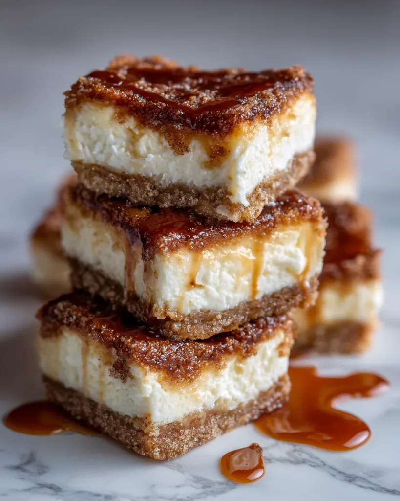 Churro Cheesecake Bars