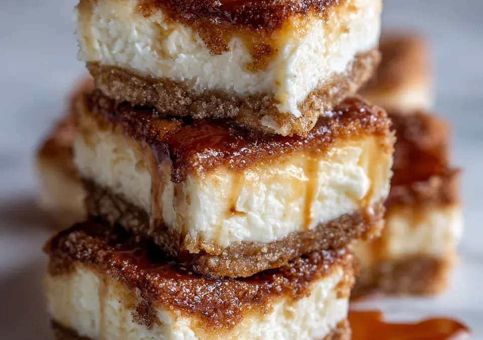 Churro Cheesecake Bars