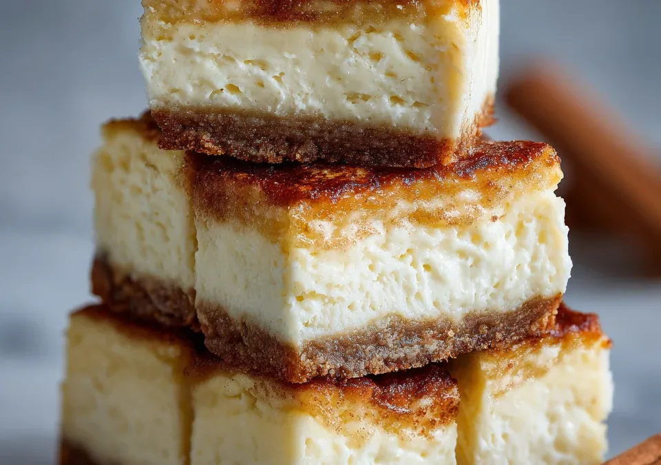 Churro Cheesecake Bars