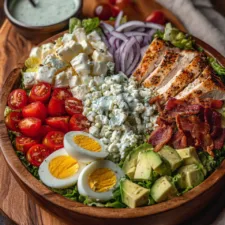 Cobb Salad with Avocado Ranch Dressing: A Fresh and Flavorful Delight