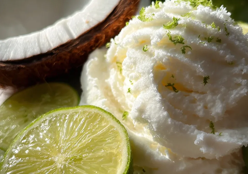 Coconut Lime Sorbet