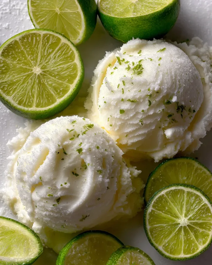 Coconut Lime Sorbet