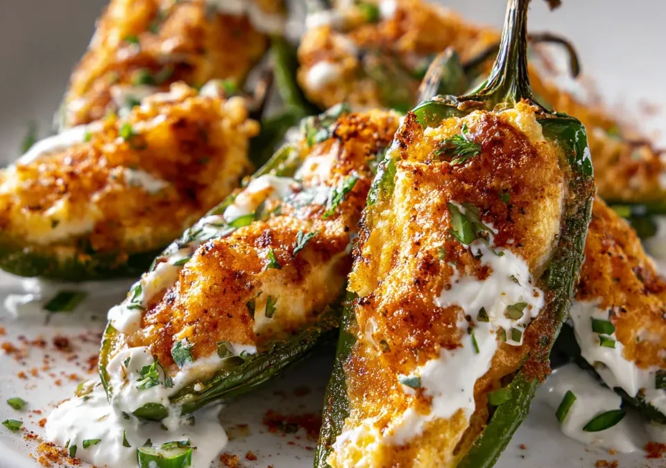 Creamy Jalapeño Poppers with Greek Yogurt