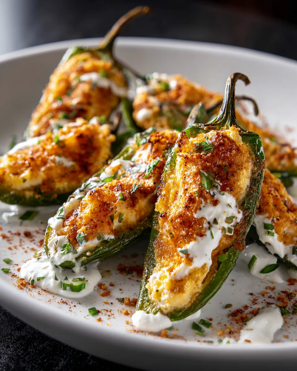 Creamy Jalapeño Poppers with Greek Yogurt