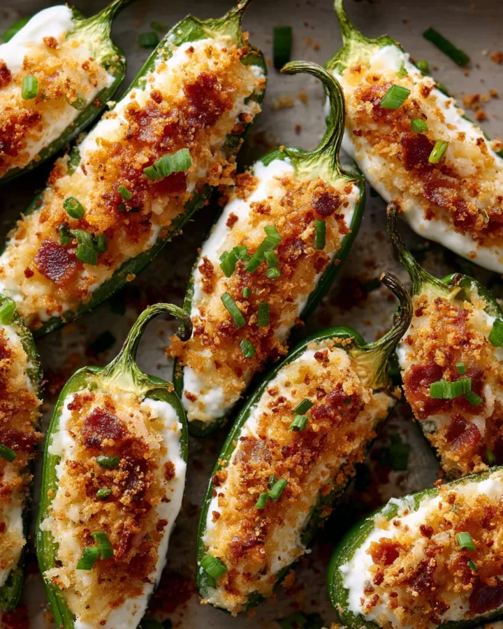 Creamy Jalapeño Poppers with Greek Yogurt