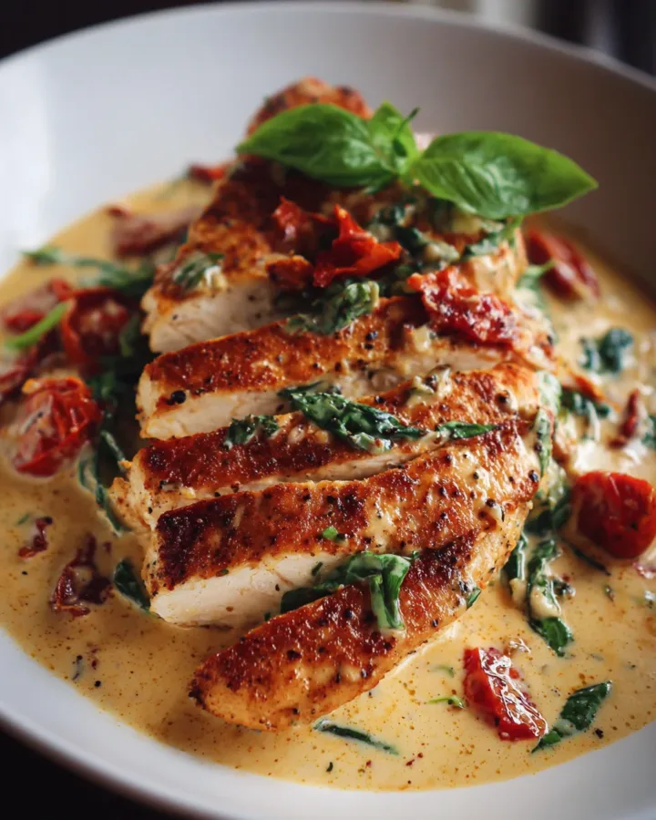 Creamy Tuscan Garlic Chicken