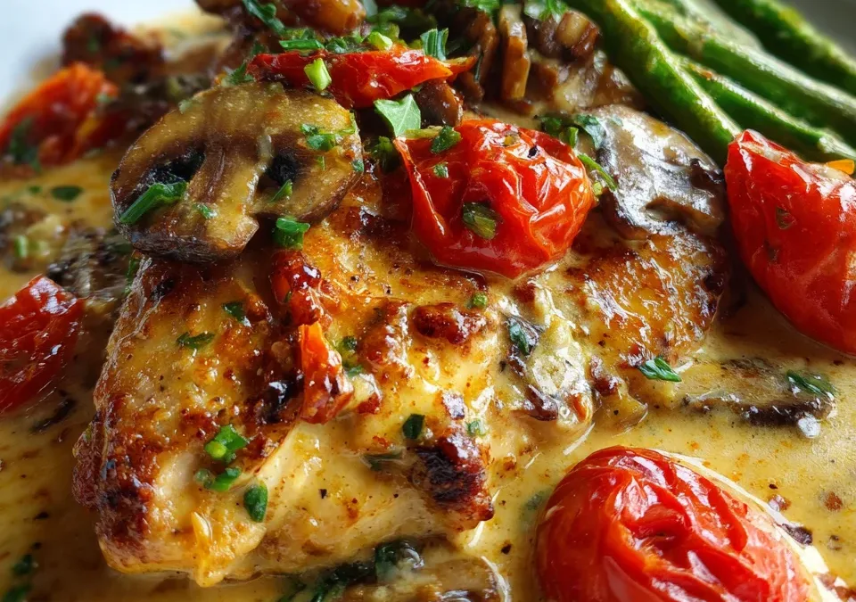 Creamy Tuscan Garlic Chicken