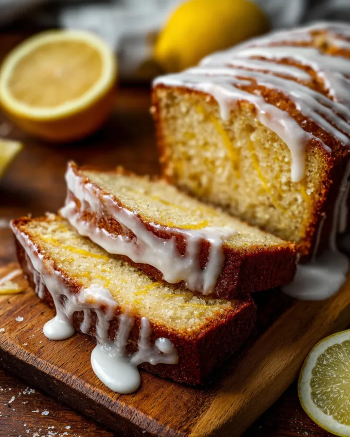 Earl Grey Tea Cake with Lemon Glaze