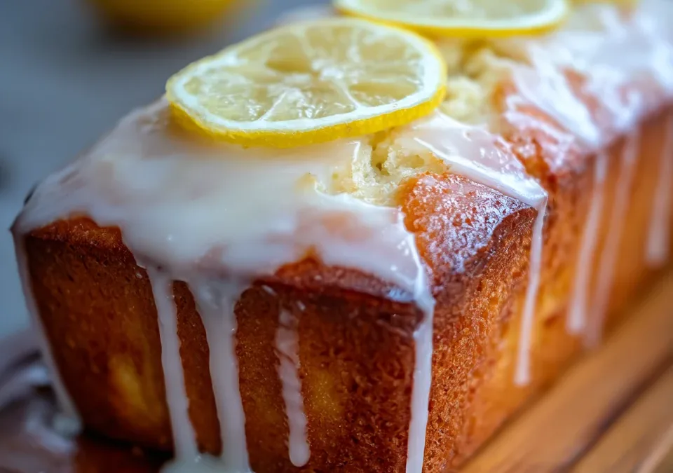 Earl Grey Tea Cake with Lemon Glaze