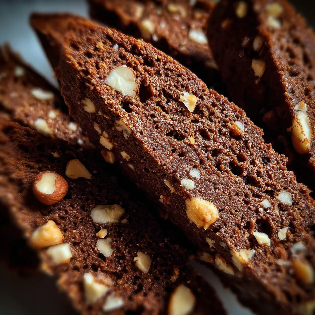 Espresso Hazelnut Biscotti