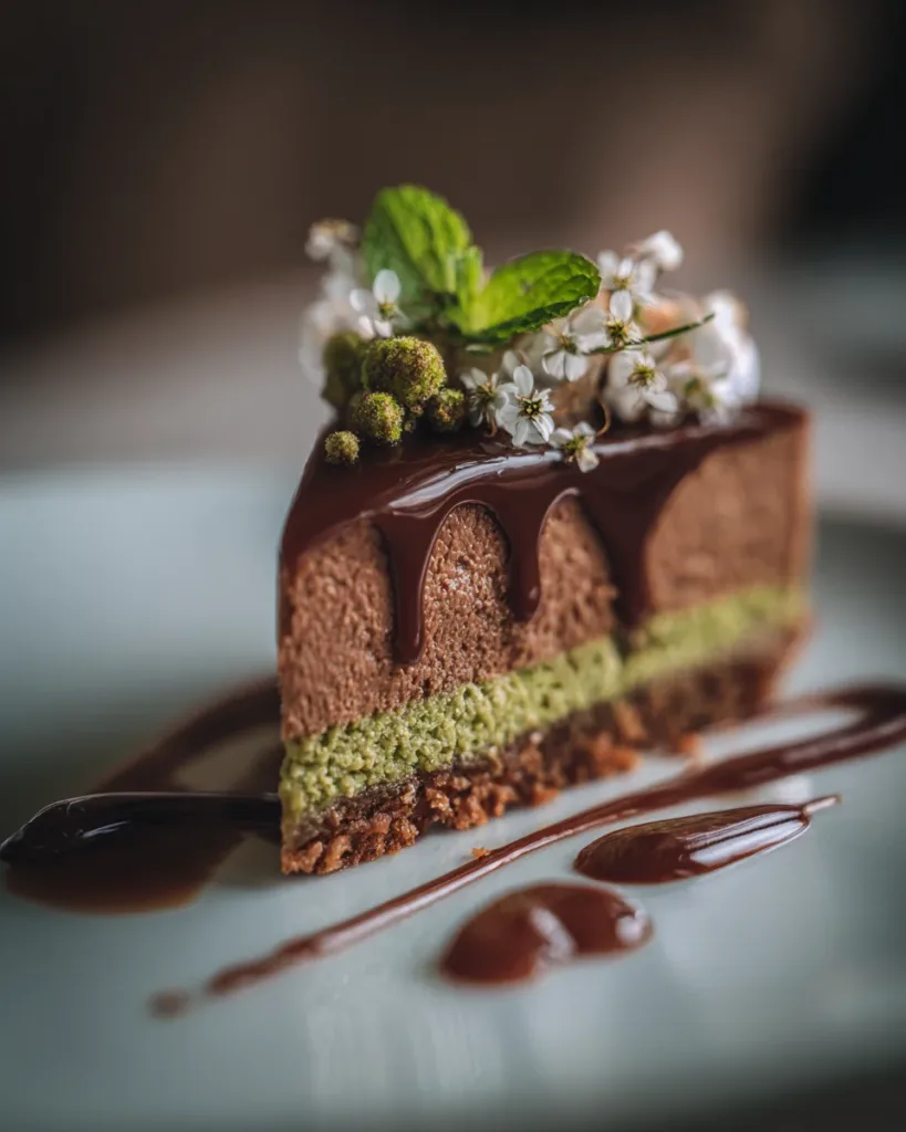 Frozen Grasshopper Torte