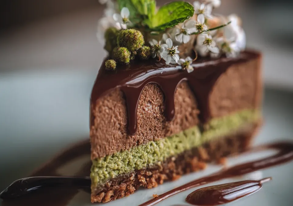 Frozen Grasshopper Torte