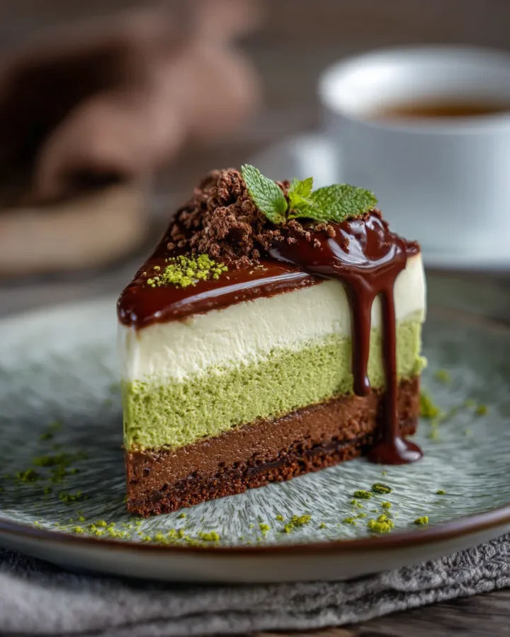 Frozen Grasshopper Torte