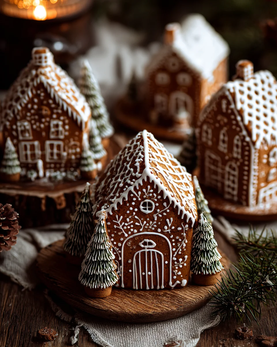 Gingerbread House Cookies (for a festive article)