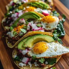 Healthy Green Breakfast Tacos Recipe: A Wholesome Start to Your Day