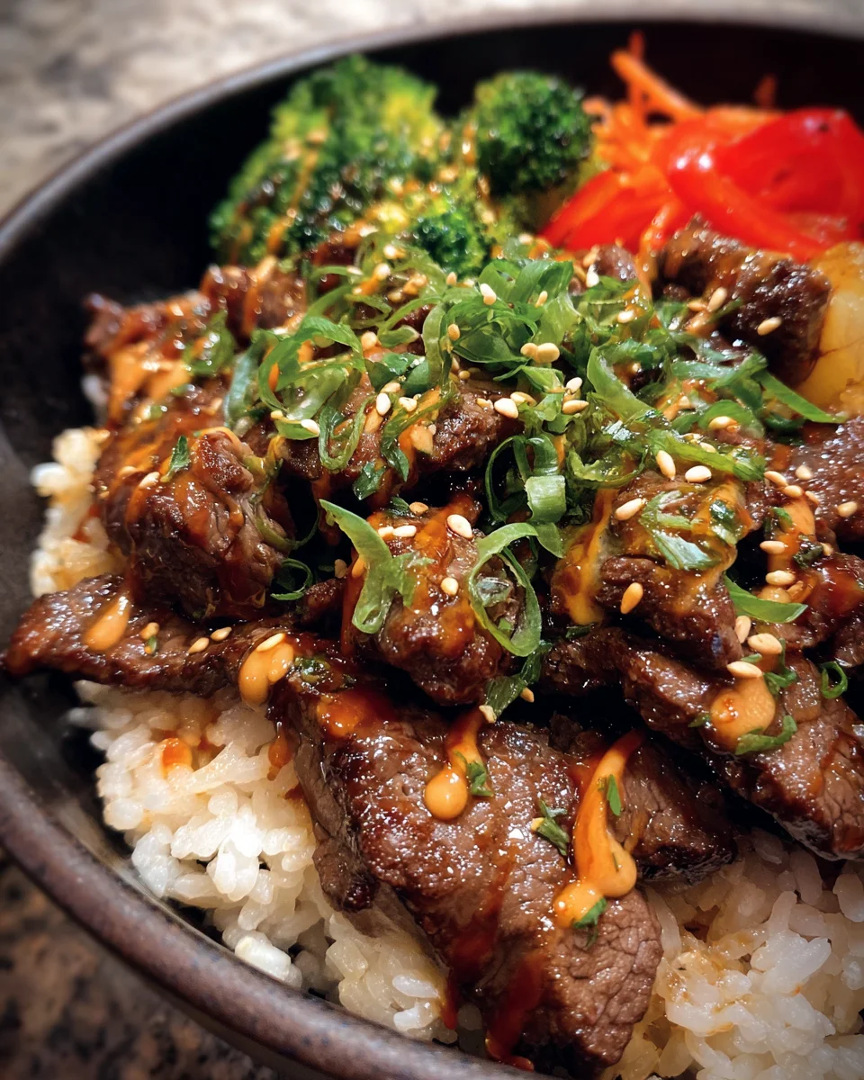 Hibachi Steak Bowls