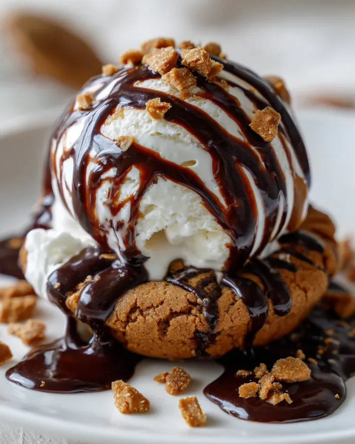 Ice Cream Cookie Dessert