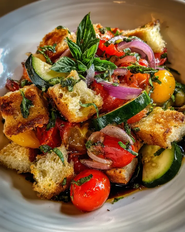 Italian Bread Salad (Panzanella)