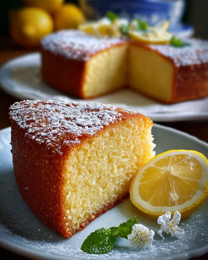 Lemon Olive Oil Cake