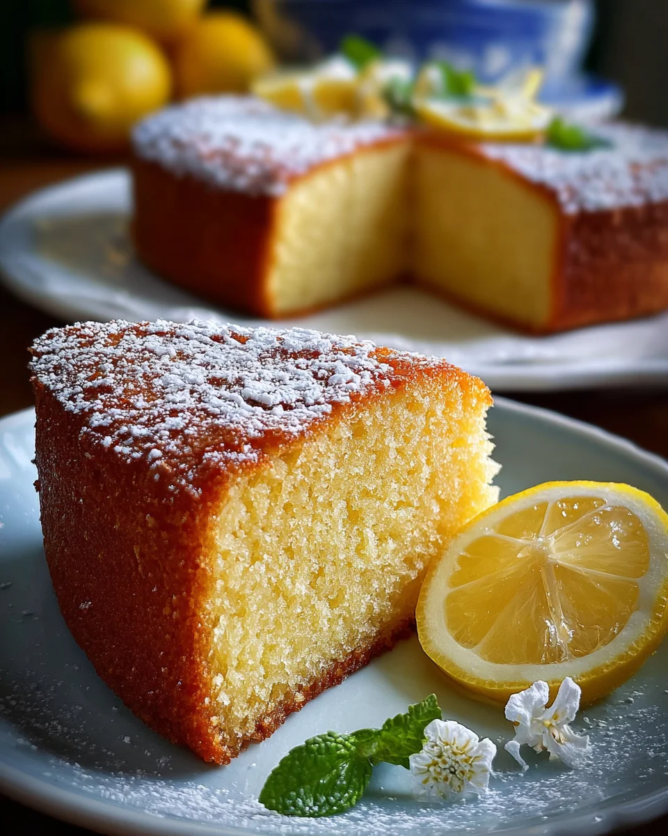 Lemon Olive Oil Cake