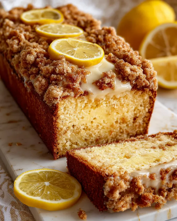 Lemon Streusel Cake