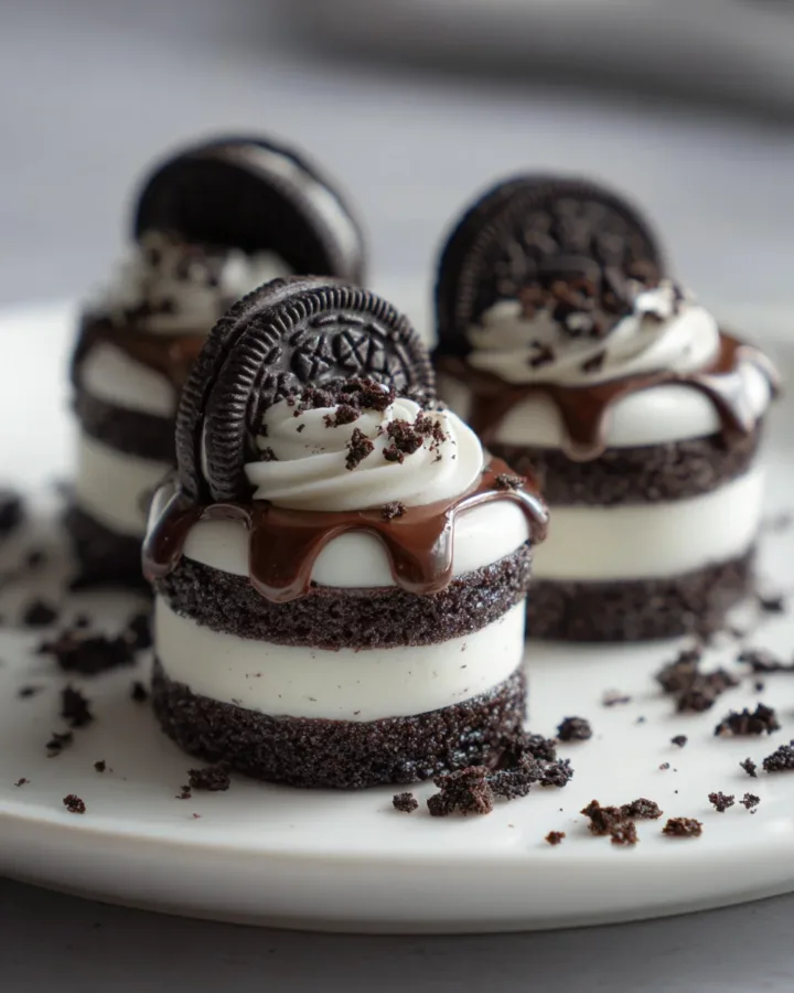 Mini Oreo Truffle Cakes