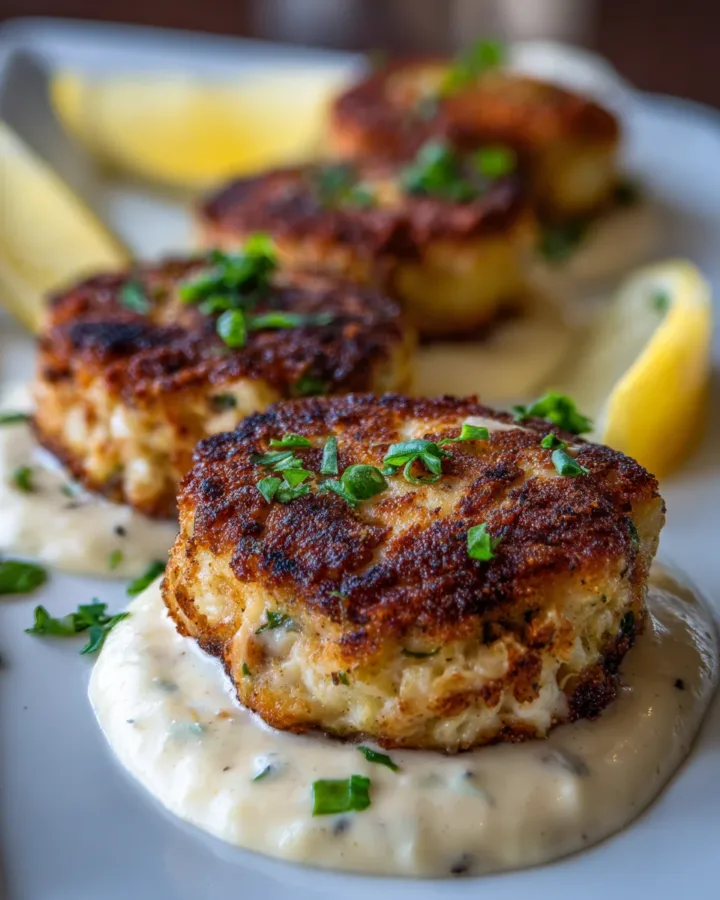 Miniature Crab Cakes with Lemon Aioli
