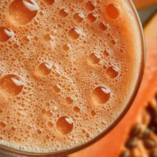 Refreshing Papaya-Pineapple Smoothie Recipe: A Tropical Drink Packed with Health Benefits