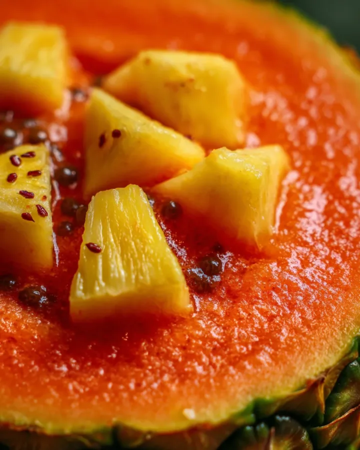 Papaya-Pineapple Smoothie