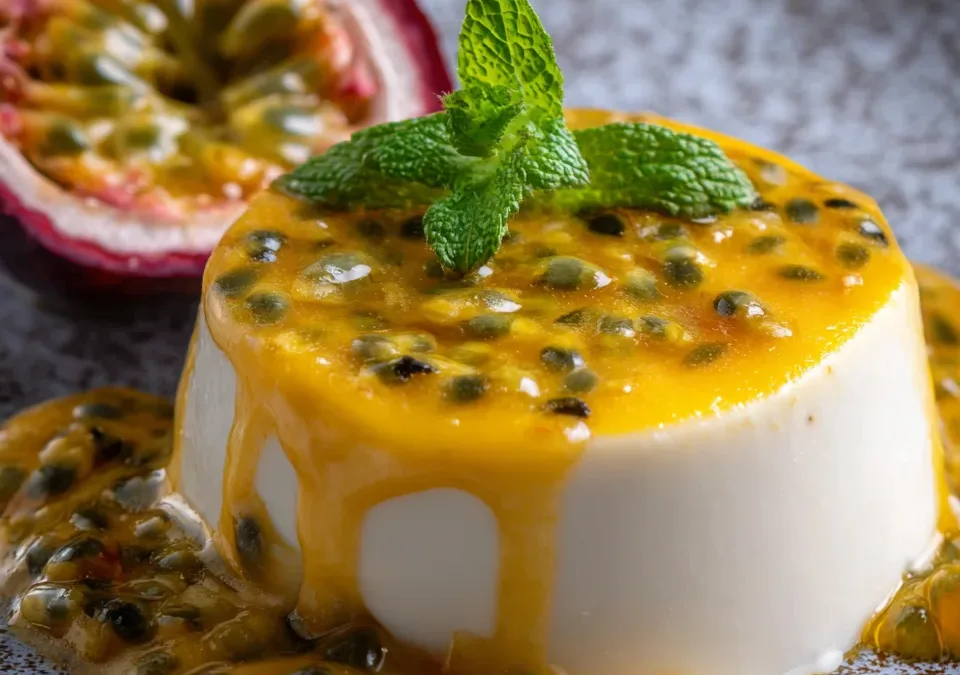 Passion Fruit Panna Cotta